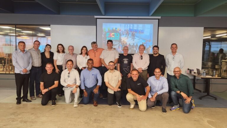 Lideranças do Pacto pela Aceleração Territorial estão em missão técnica em Porto Alegre